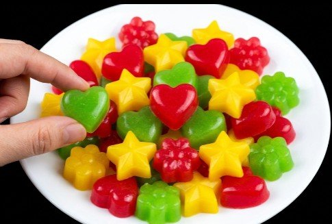 How to Make 5-Minute Fruit Jelly Candies