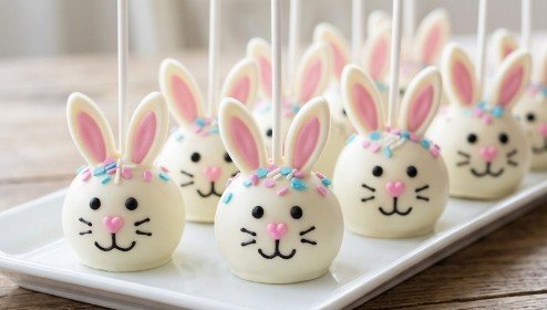 Cute & Easy Lemon Easter Bunny Cake Pops (No-Bake Recipe!)