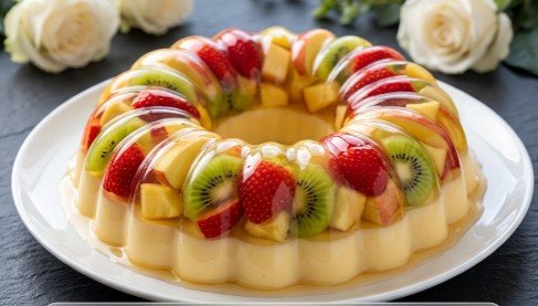 The 5-Minute No-Bake Fruit & Milk Flan That Will Wow Your Guests